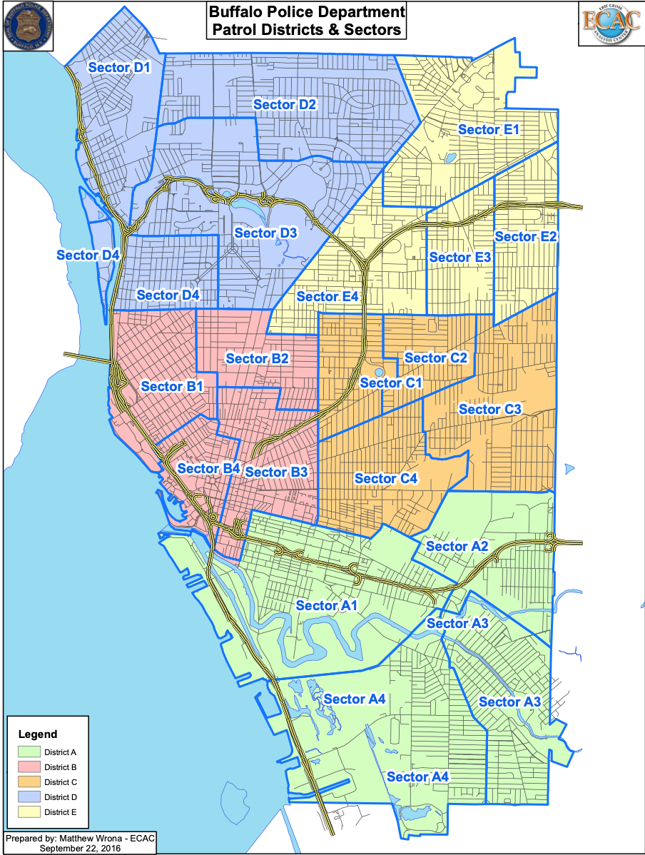 Buffalo Police Districts And Sectors - Investigative Post ...